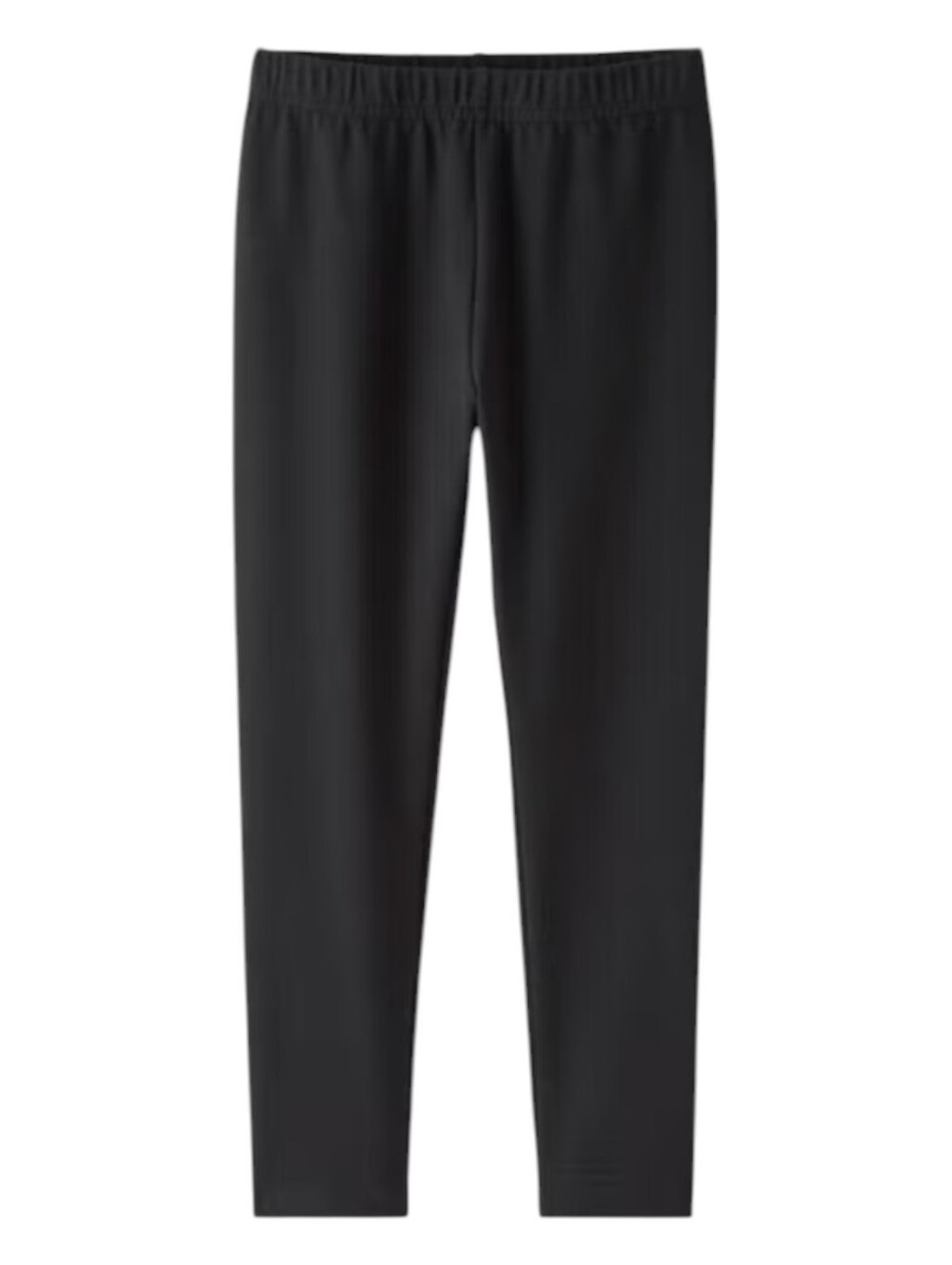 Hanna Andersson Kids Black Cotton Stretchy Pants Pull On Leggings Girls 120 6 7